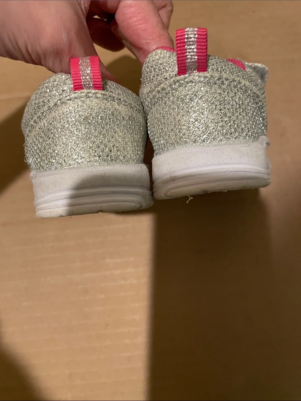 Glitter sneaker shoes